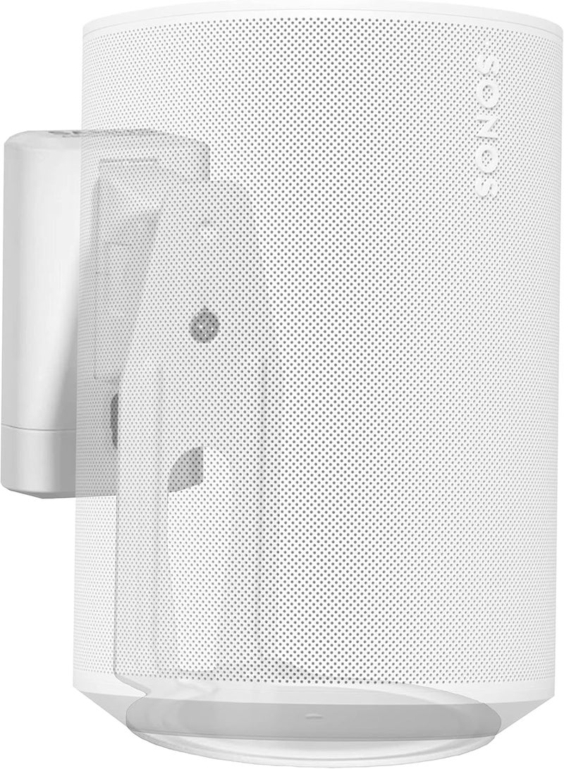 Sanus Speaker Wall Mounts for Sonos Era 100™ Pair - Swivel & Tilt Speaker Mount with Easy 15-Minute Install – White, 2-Pack - Image 4